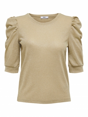 ONLSILVERY NN 2-4 PUFF LUREX T Humus